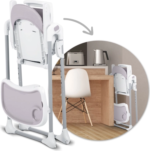 Składana konstrukcja oszczędza miejsce