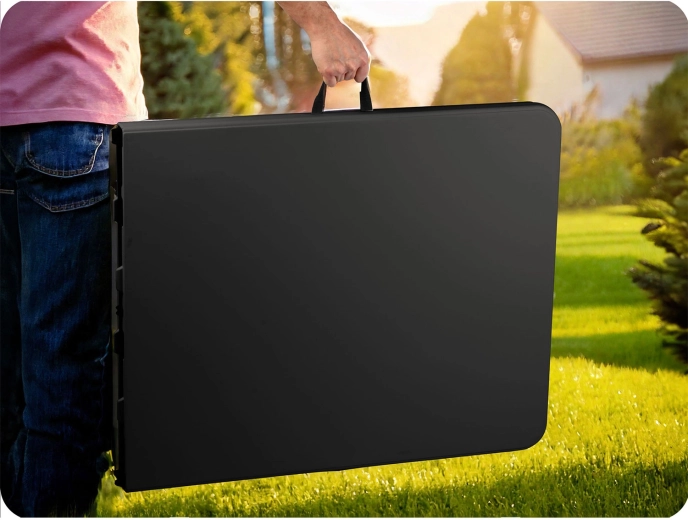 Złożysz w walizkę i zabierzesz ze sobą