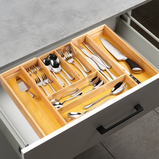 Przemyślane rozmieszczenie do 7 przegródek