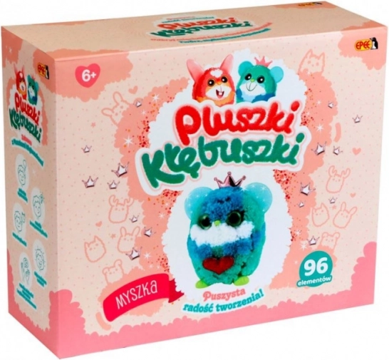 Zestaw kreatywny Pluszaki Kulihrášci – Myszka