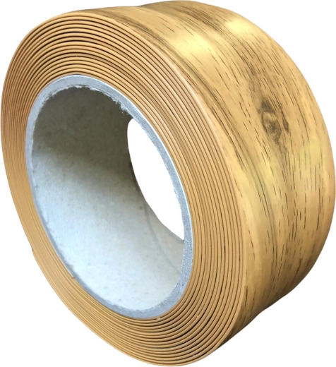 Samoprzylepna listwa podłogowa PVC dąb Wild 52 mm × 5 m