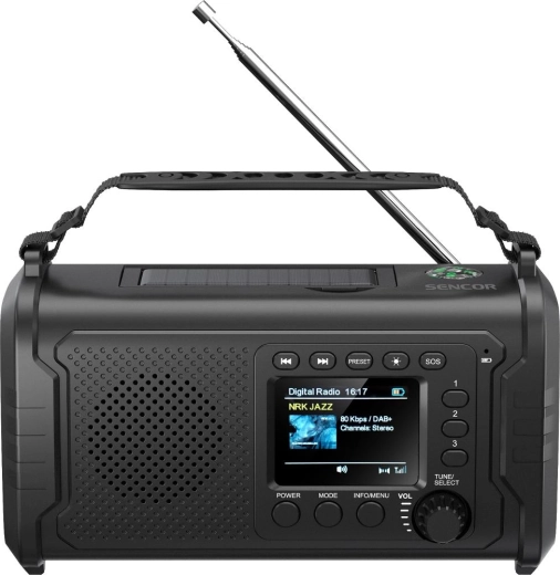 DAB+, FM i muzyka przez Bluetooth