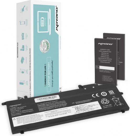 Bateria Movano do Lenovo ThinkPad X280 i A285 (3900 mAh / 44 Wh)