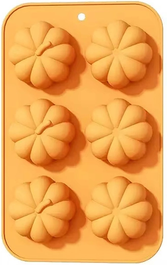 Silikonowa forma dynia pomarańczowa 27 × 17 × 3 cm
