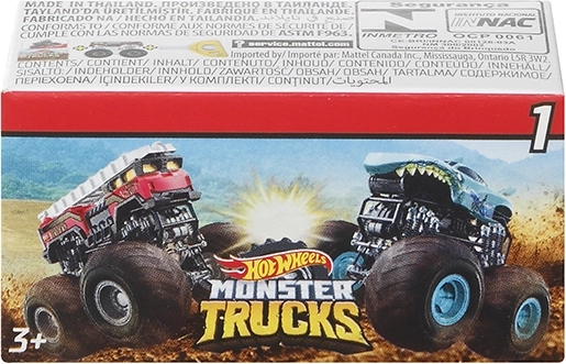 Niespodzianka Monster Trucks Hot Wheels Alarm