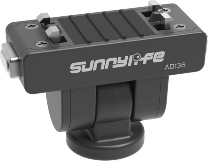 Sunnylife szybkozłączka 1/4" – adapter z obrotem 180° do Insta360 X4 Air, X5 i Ace