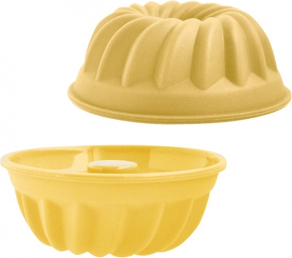 Silikonowe foremki na muffiny TORO, kształt babki, 3 szt., 7,5 cm
