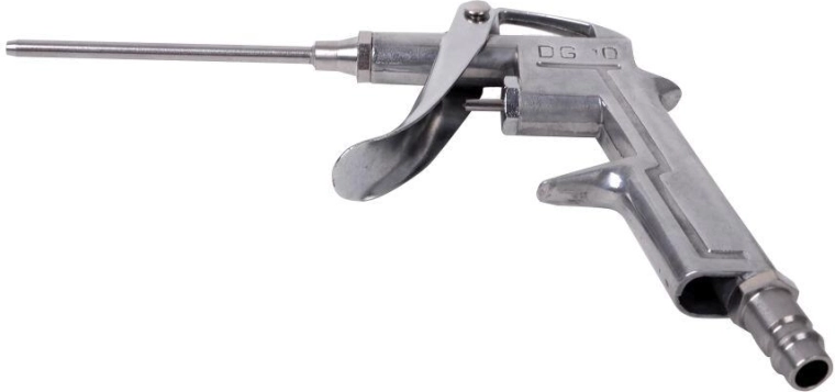 Pistolet do przedmuchiwania z długą dyszą