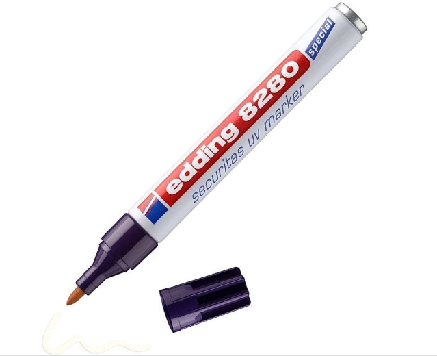 Marker Edding UV do ukrytego znakowania 1,5–3 mm