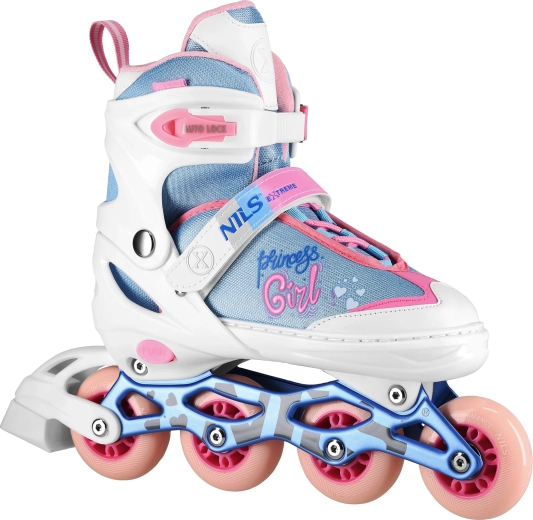 Łyżworolki NILS Extreme Princess – S(31-34)