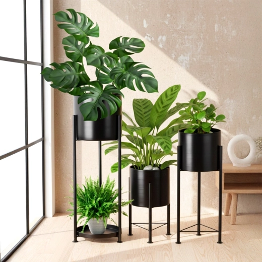 Trzy wysokości dla efektownej prezentacji zieleni