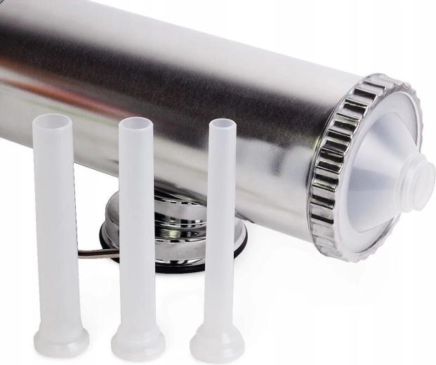 Trzy nasadki do różnych rodzajów wędlin