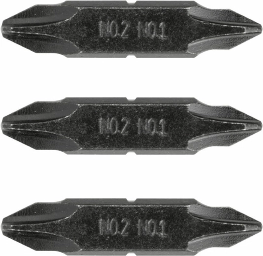 Leatherman zestaw dwustronnych bitów krzyżowych Philips nr 1 i nr 3 – 3 szt.