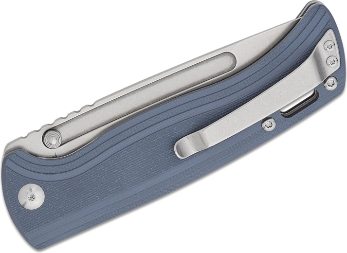 Ergonomiczne szare G10 z klipsem do kieszeni