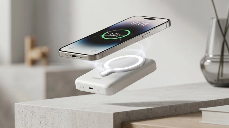 Bezprzewodowe Qi do 15 W oraz szybkie USB‑C PD