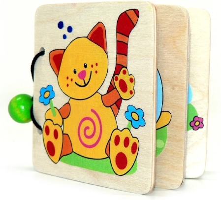 Drewniana książka Zwierzątka od Hess