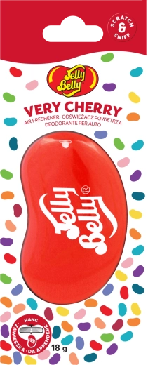 Jelly Belly 3D Very Cherry zawieszany odświeżacz powietrza – wiśnia