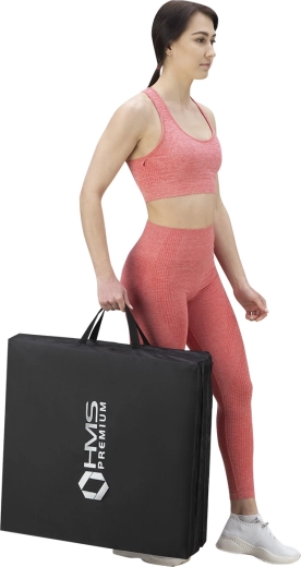 Składana trójdzielna konstrukcja i łatwe przenoszenie