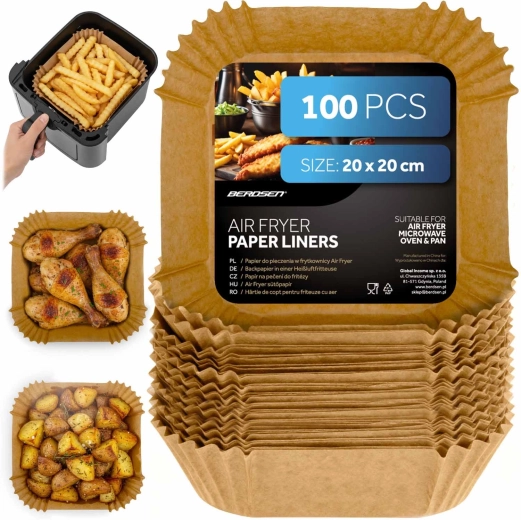 100 wkładów do pieczenia w zestawie