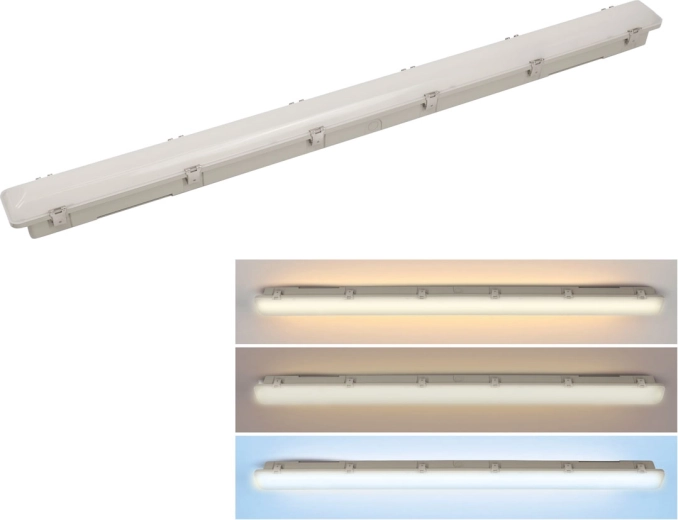 Solight LED pyłoszczelna oprawa 40 W 4800 lm 3CCT 120 cm Lifud