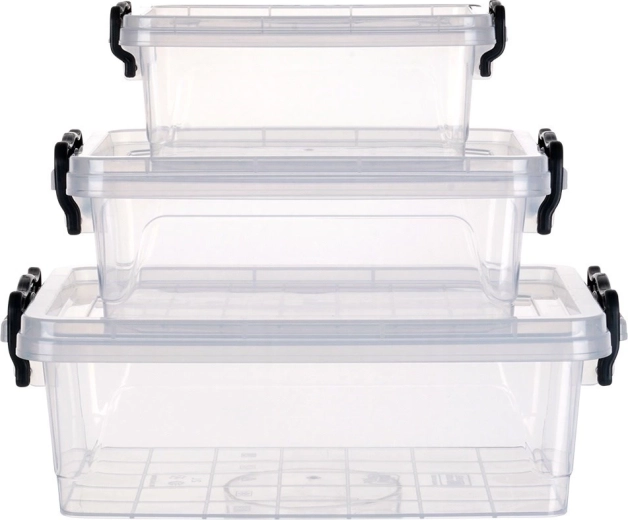 Przezroczysty i sztaplowany design