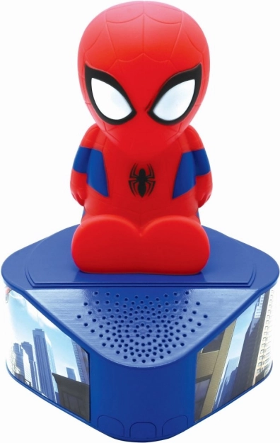 Głośnik Bluetooth Spider-Man z podświetlaną figurką