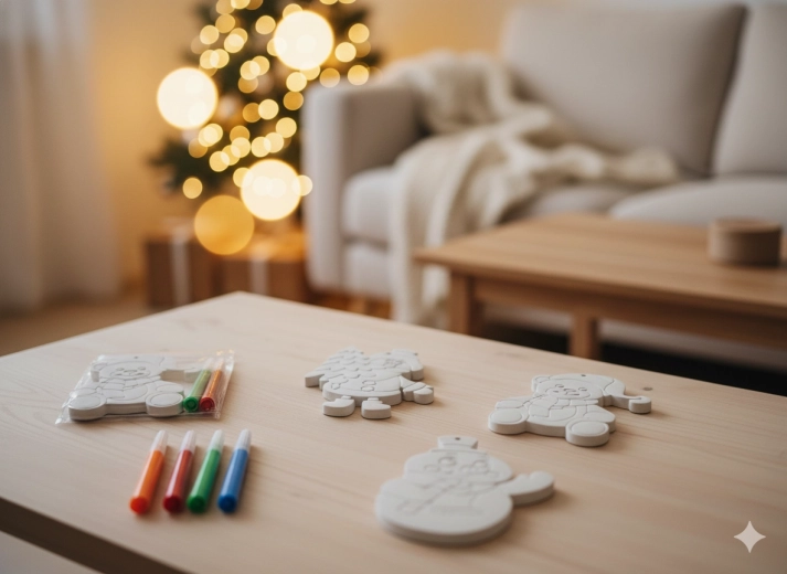 Pokoloruj, zawieś, ciesz się Świętami