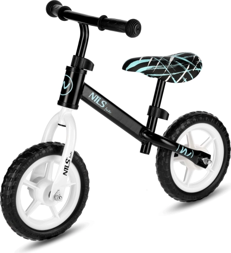 Dziecięcy rowerek biegowy NILS Fun RB134 10″ czarny