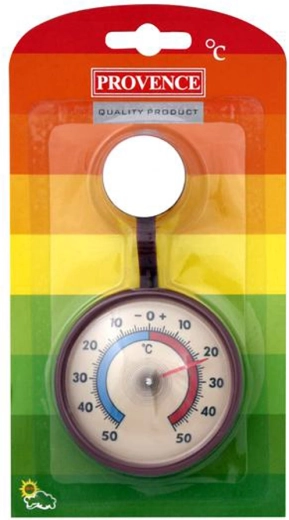 Zewnętrzny termometr samoprzylepny PROVENCE -50 do +50 °C