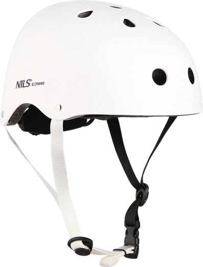 Kask NILS Extreme MTW001 biały – XS (48–52 cm)