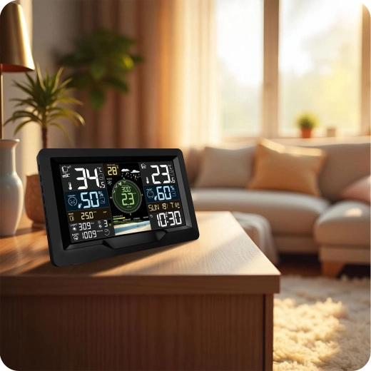 Jasny kolorowy wyświetlacz LCD