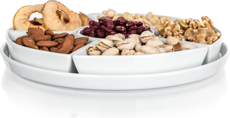 Idealny na orzechy, dipy i owoce