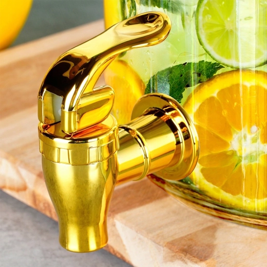 Stylowe złote wykończenie