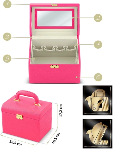 Bezpieczny zamek i solidna rączka