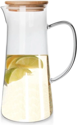 Bambusowa pokrywka z silikonową uszczelką