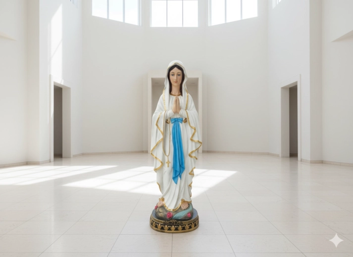 Realistyczne wykonanie ze szklanymi oczami