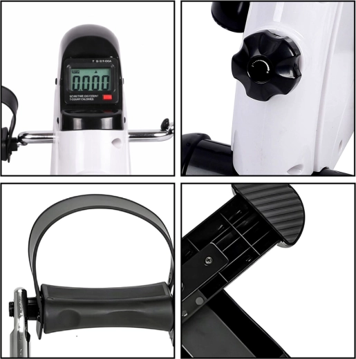 Antypoślizgowe pedały i stabilna podstawa