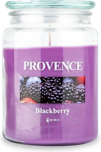 Świeca zapachowa w szkle Provence jeżyna