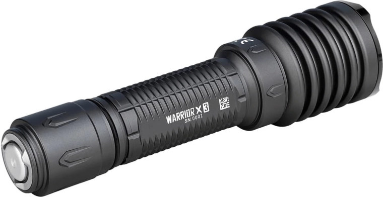 Taktyczna latarka OLIGHT Warrior X 3 Gunmetal Grey – edycja limitowana