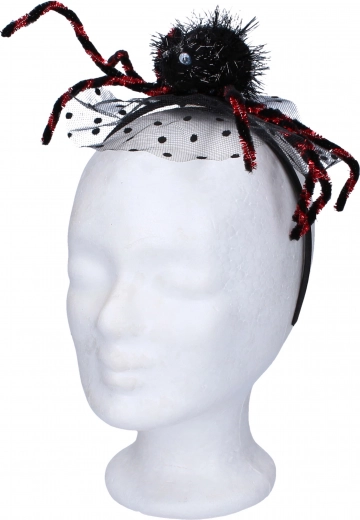 Opaska z pająkiem 19 cm