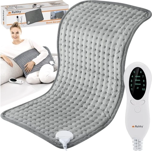 Elektryczna podkładka grzewcza 60 × 30 cm z timerem RUHHY