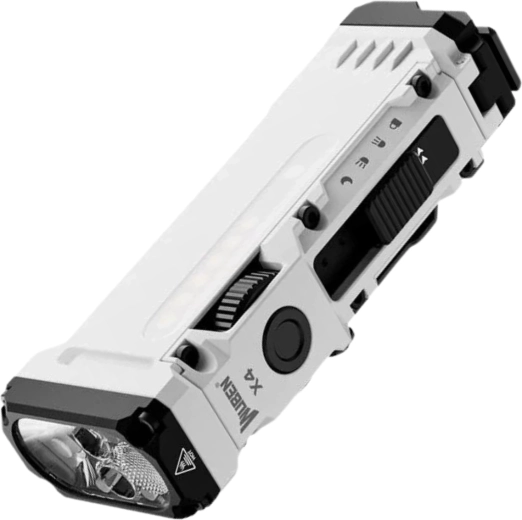 Wuben X4 biała latarka kieszonkowa 1500 lm