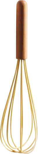 Silikonowa trzepaczka TORO z bambusową rączką 30 cm