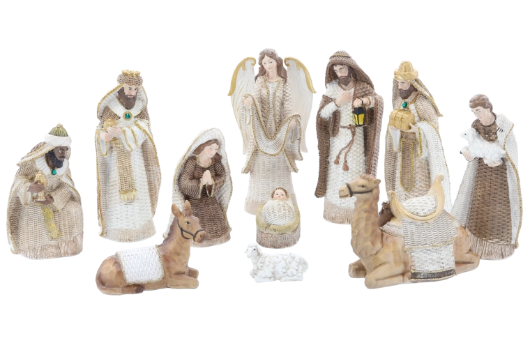 Kompletna świąteczna scena