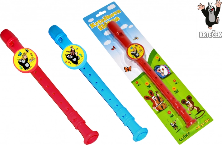 Fletna dla dzieci Krtek 33 cm