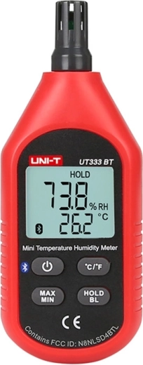 Uni-T mini miernik temperatury i wilgotności z Bluetooth
