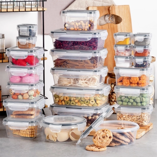 Przejrzyste i łatwe do układania w stos