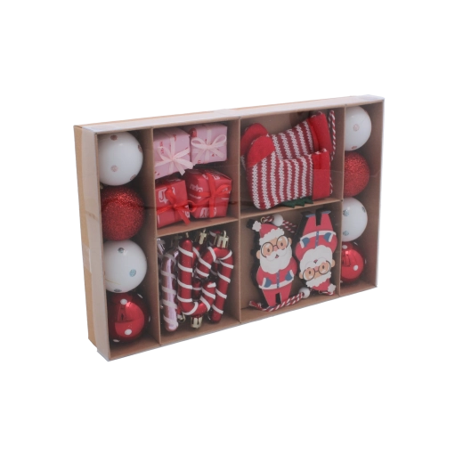 Kompletny miks ozdób dla natychmiastowego świątecznego efektu