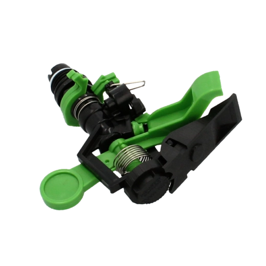 Regulowany zasięg i wzór zraszania