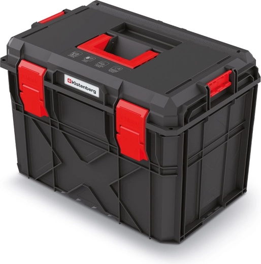 Modułowa skrzynia na narzędzia X-Block Pro, 546 × 380 × 407 mm, czarna